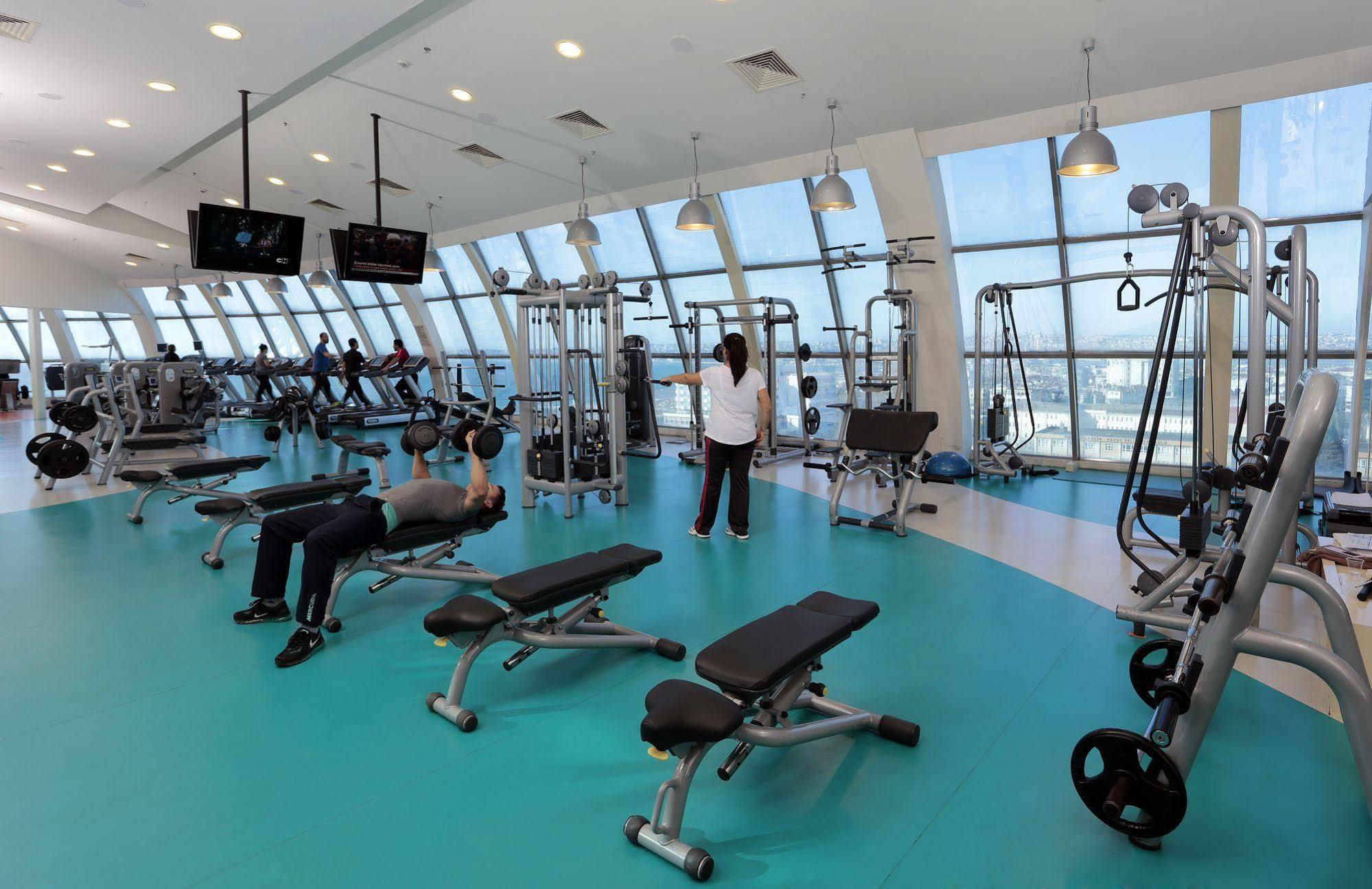 Eser Premium Hotel & Spa Бююкчекмедже Екстер'єр фото The gym at the University of Westminster